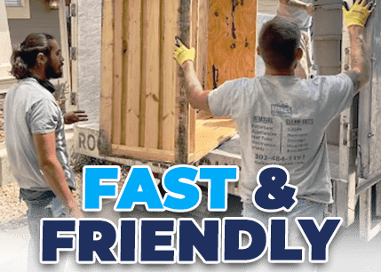 Fast Junk Removal and Cleanout Services Near Aurora, Arvada, Denver, Colorado