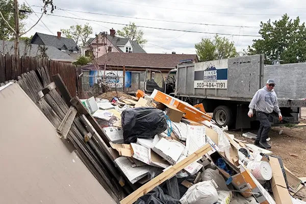 Professional junk removal service