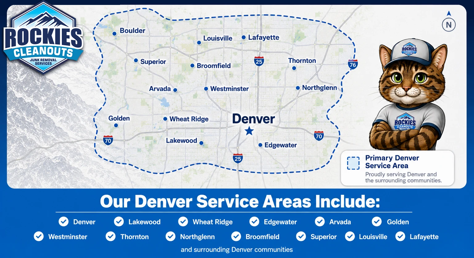 Cleanout and Junk Removal Services in the Denver, Colorado Areas
