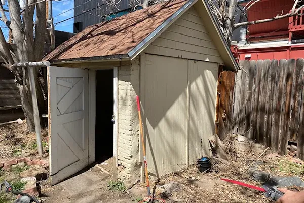 Shed removal service
