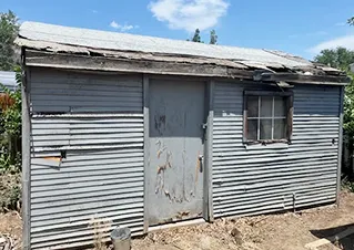 Damaged Shed Removal Services Near Denver, Aurora, Colorado