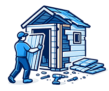 Full Service Shed Removal in Denver and Aurora, Colorado