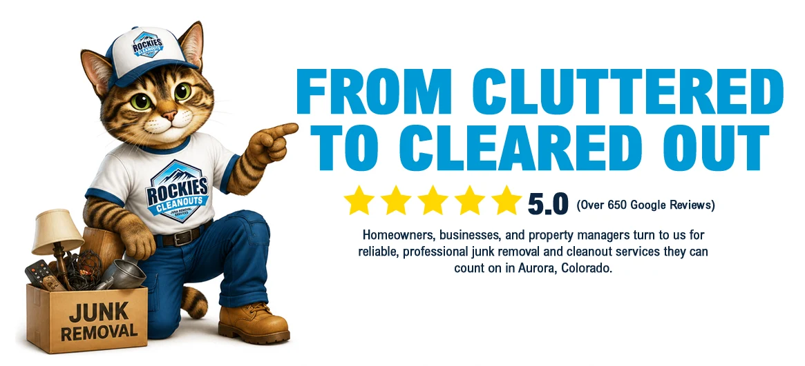 Auroras cleanout and junk removal specialists in Colorado
