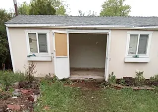 Damaged Shed Removal Services Near Denver, Aurora, Colorado